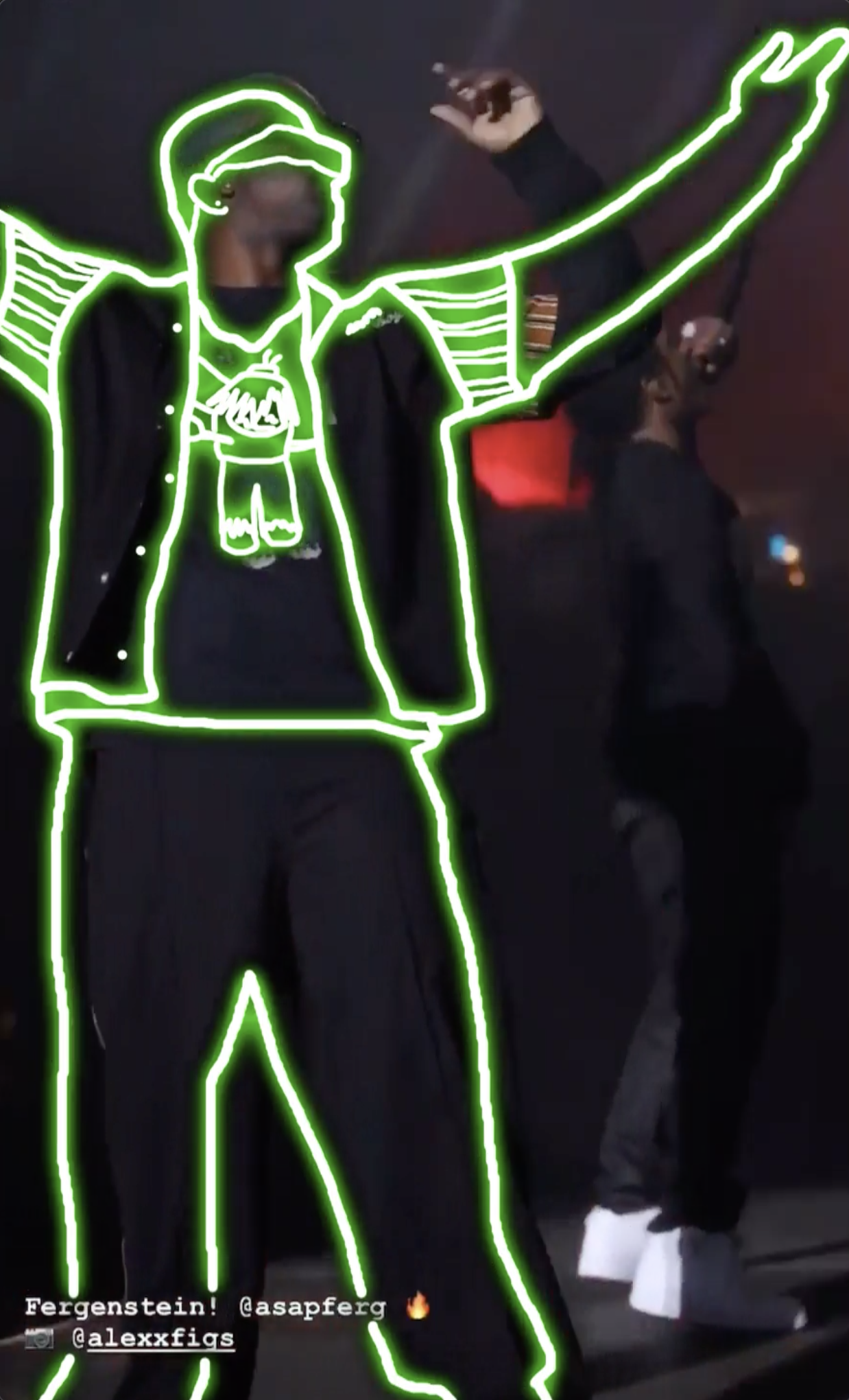 ASAP Rocky and Ferg Glow Animation